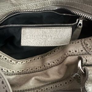 Balenciaga City - Vintage - Grey. Distressed. Worn condition.